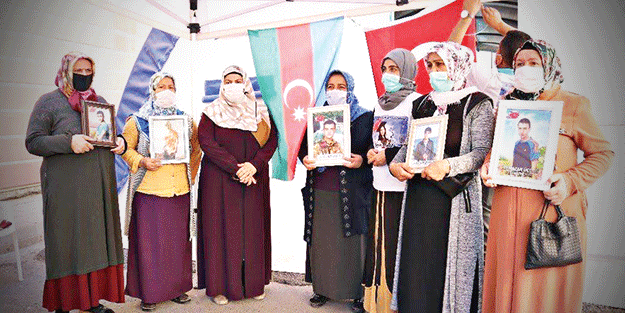 Evlat nöbetinden Azerbaycan’a destek