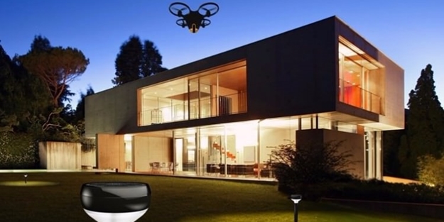 Evler artık Dron'lu sistemlerle korunacak