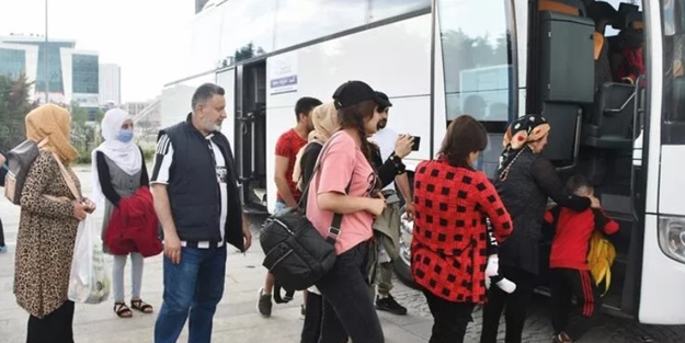 Evlerine böyle döndüler! 'Türkiye'ye teşekkürler'