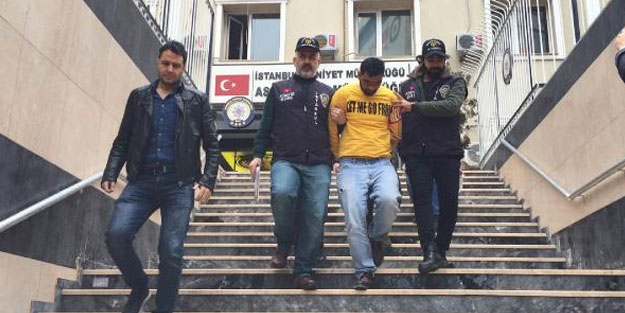 Evsiz kadına tecavüz edip, eşyalarını yakan zanlıyı tişörtü ele verdi