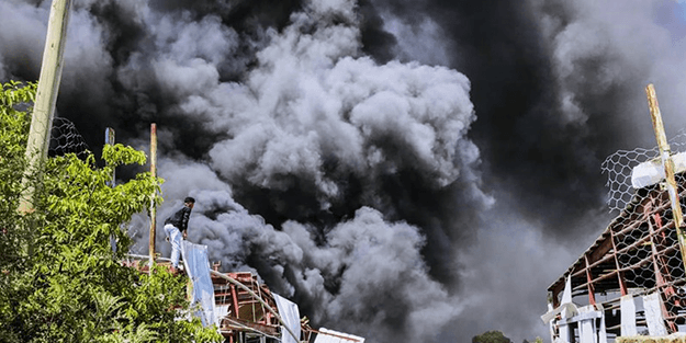 Evsizler kampına saldırı: 56 ölü, 30'dan fazla yaralı!