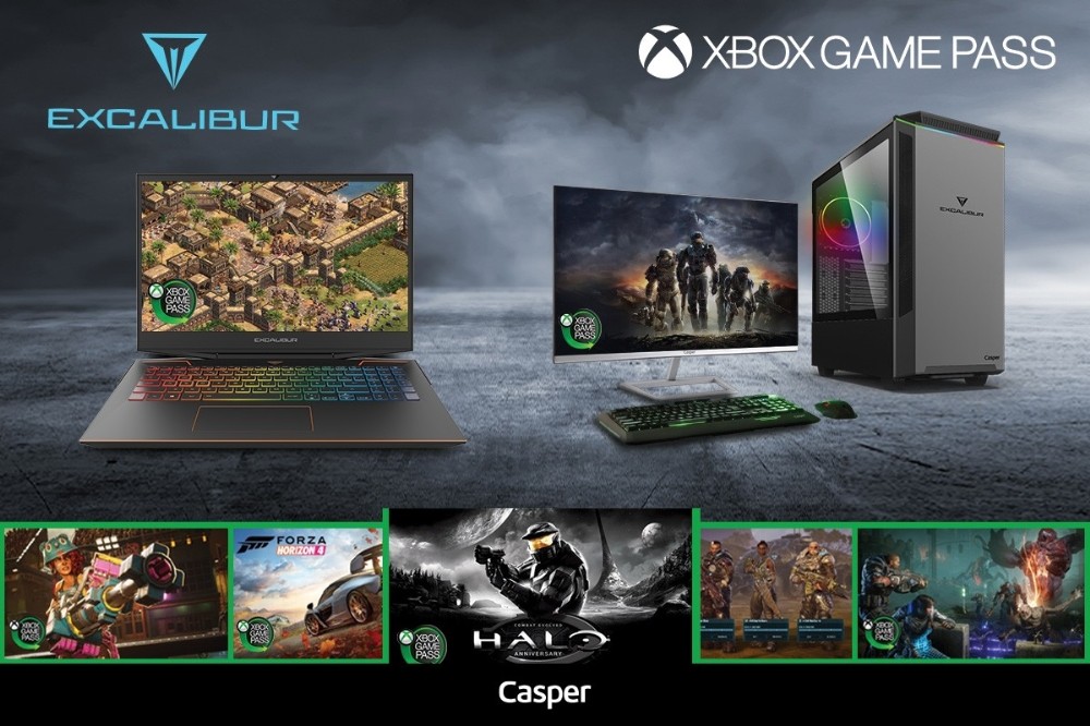Excalibur bilgisayarlar şimdi Xbox Game Pass üyeliğiyle geliyor 