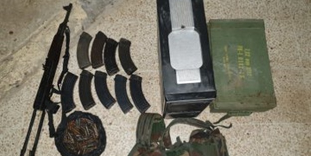 Eylem hazırlığı yapan YPG'li teröristler yakayı ele verdi