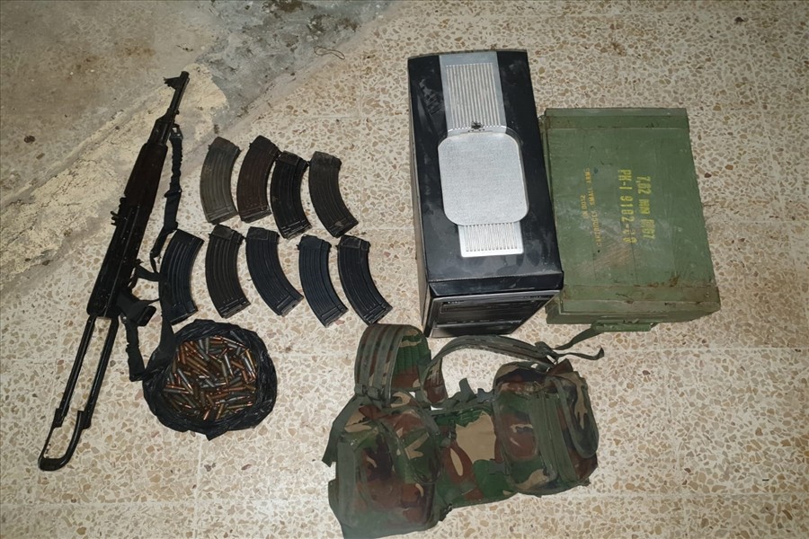 Eylem hazırlığındaki 4 PKK/YPG’li terörist Tel Abyad’da yakalandı 