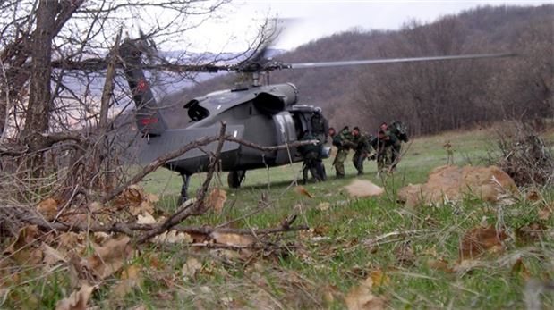 Eylem hazırlığındaki PKK'lılara operasyon