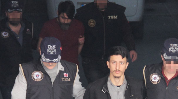 Eylem hazırlığındaki teröristler adliyeye gönderildi