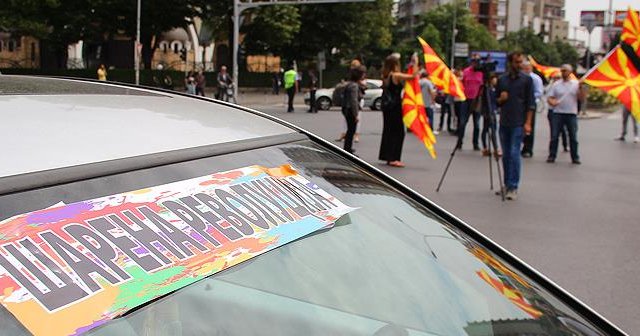 Eylemciler başkentte bazı sokakları kapattı