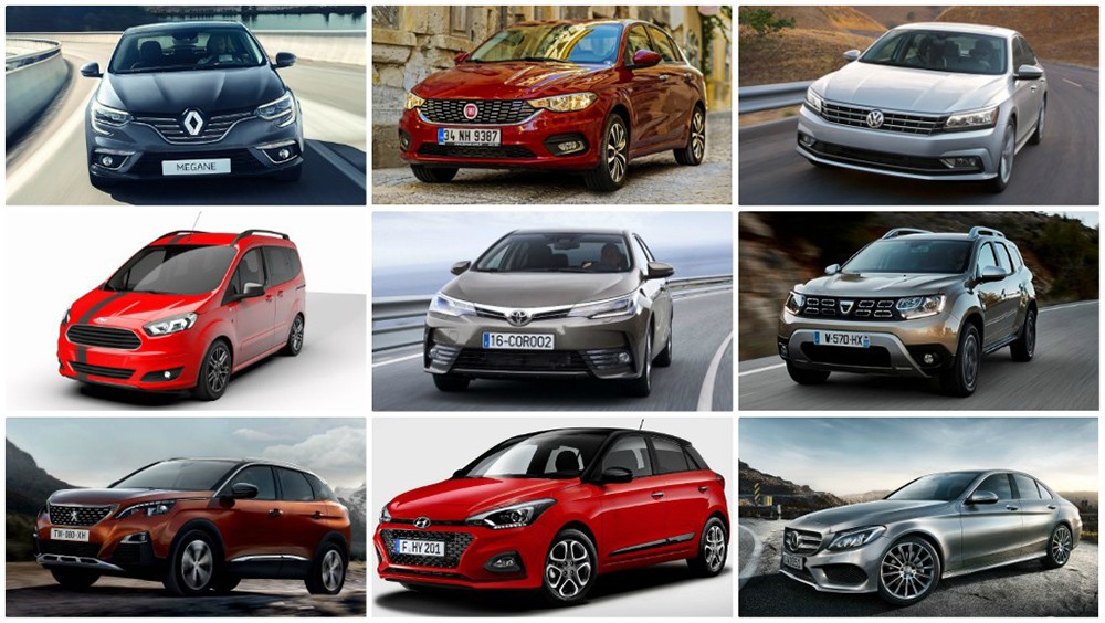 Eylülde en çok satılan otomobil markaları belli oldu