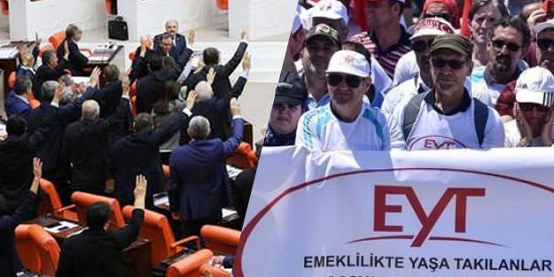 EYT emeklilik için 3 alternatif! EYT kim ne zaman emekli olacak