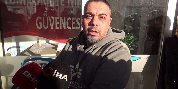 EYT kuyruğunda bekleyen vatandaş 6’lı masayı topa tuttu