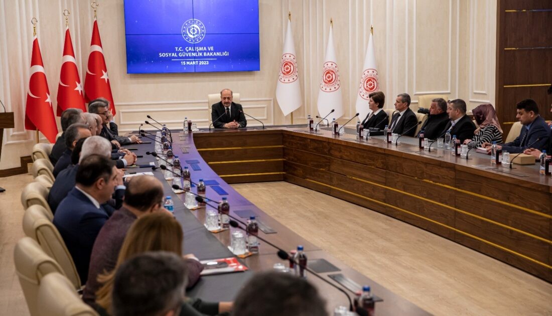 EYT’lilerden Bakan Bilgin’e teşekkür ziyareti