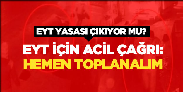 EYT’lilere son dakika müjde!
