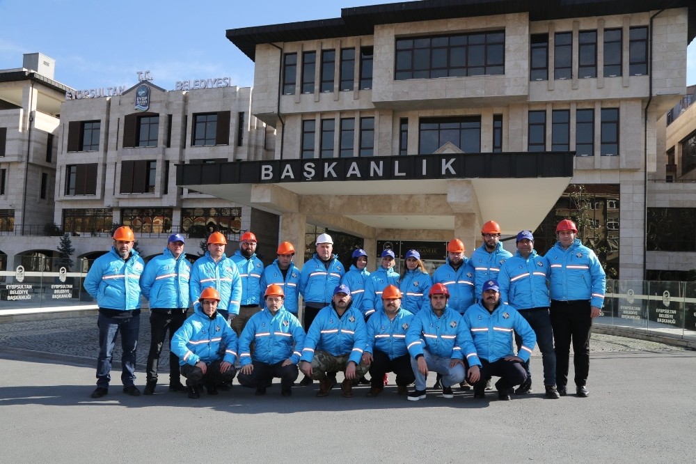 Eyüpsultan Belediyesi Afet Yönetim Birimi teyakkuzda 