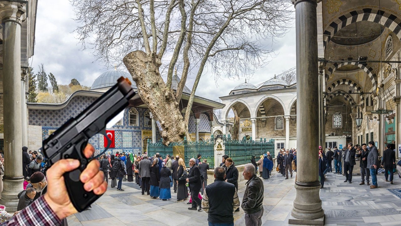 Eyüpsultan Camiindeki silahlı kavganın nedeni belli oldu: Namaz kılma şeklini beğenmemiş!