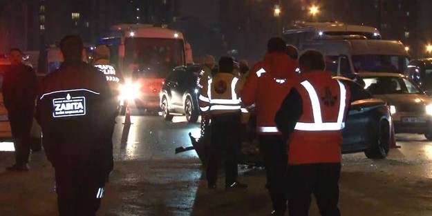 Eyüpsultan TEM Otoyolu’nda zincirleme trafik kazası!
