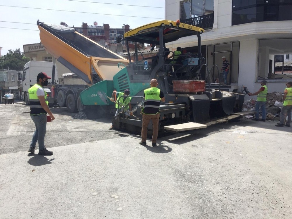 Eyüpsultan’da 6 bin 459 ton asfalt döküldü 