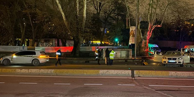 Eyüpsultan'da iki araç arasında silahlı çatışma!