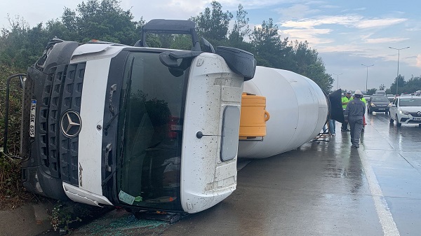 Eyüpsultan'da korkutan kaza