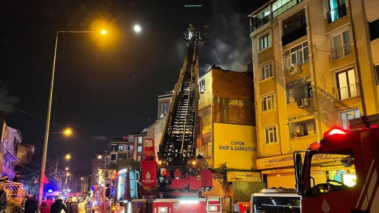 Eyüpsultan’da korkutan yangın