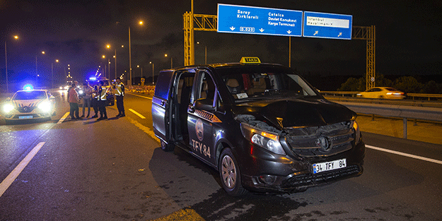 Eyüpsultan'da trafik kazası!