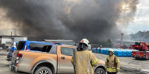 Eyüpsultan'da yangın