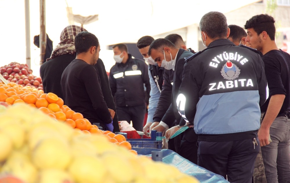 Eyyübiye’de hijyen denetimleri devam ediyor 