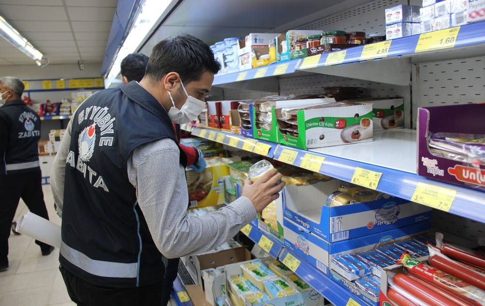 Eyyübiye’de korona denetimleri 