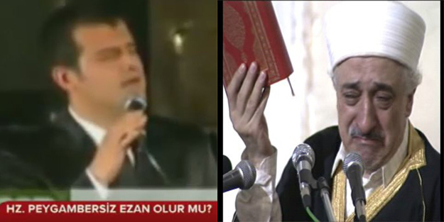 Gülen Örgütü HZ. Muhammed'siz ezan okuttu!