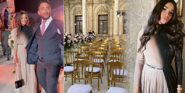 Ezgi Fındık'ın katıldığı, 'camide dekolteli kıyafetle dini nikah' rezilliğine tepki yağdı!