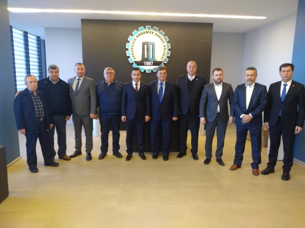 Ezine OSB’den Çanakkale OSB’ye ziyaret 