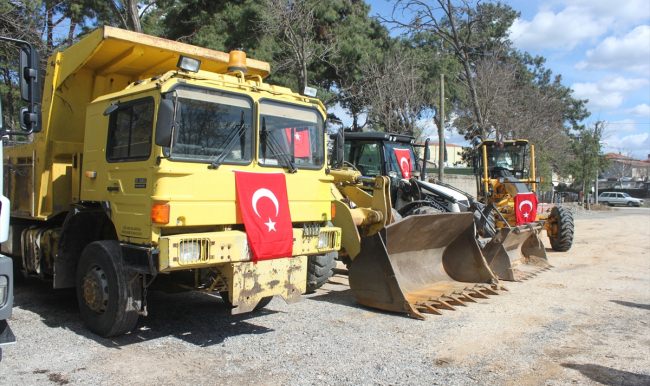 Ezine Özel İdare Müdürlüğüne yeni araçlar