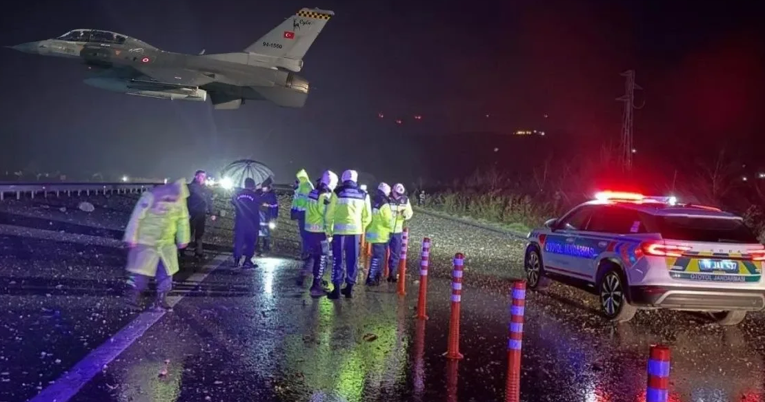 F-16 kaza kırımının yeni görüntüleri geldi: ‘Şimşek mi çarptı?’ dediler, facia çıktı! İşte uçağın düştüğü o kahreden anlar