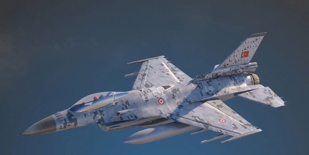 F-16 ÖZGÜR, yerli LGK kitleriyle birleşti