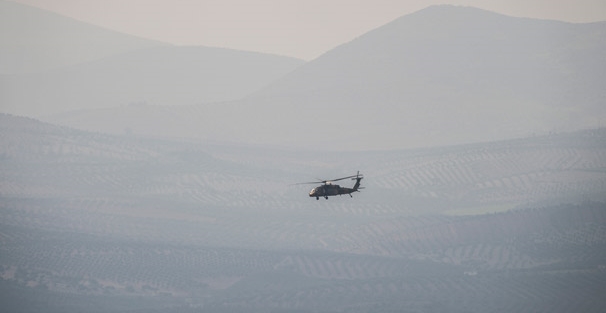 F-16'lar havalandı! Helikopterler alçaktan uçtu...