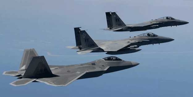 F-35, F-22 ve F-15 sahip ABD ciddi bir sorunla karşı karşıya