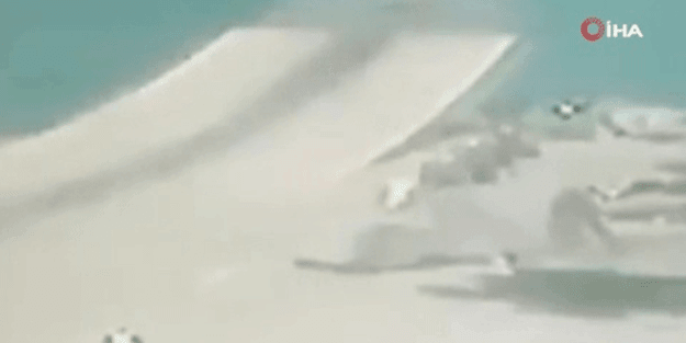 F-35’in düşme anı! Görüntüler gündemi sarstı