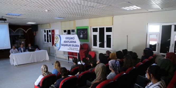 Cizre Belediyesi, KOSGEB işbirliğiyle girişimcilik kursu açtı