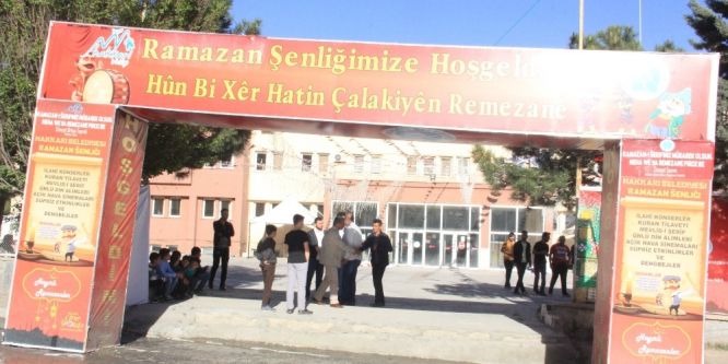 Ramazan şenlik yeri hazır hale getirildi