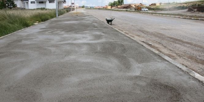 Safranbolu’da asfalt çalışmaları