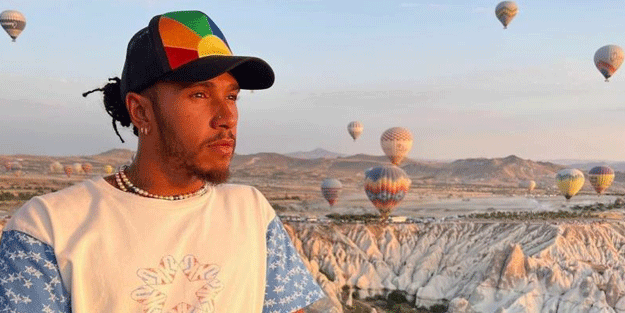 Hamilton, Kapadokya’ya hayran kaldı