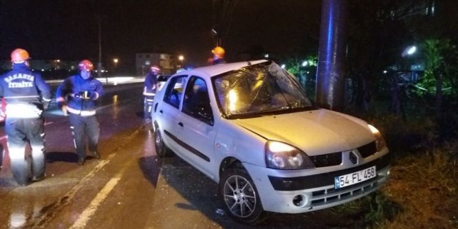 Sakarya’da trafik kazası: 3 yaralı