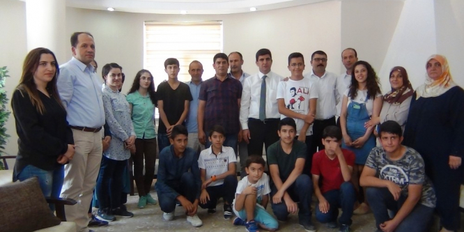 TEOG’da başarı gösteren öğrenciler bir araya geldi