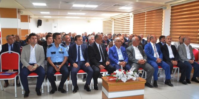 Bafra’da muhtarlarla güvenlik toplantısı