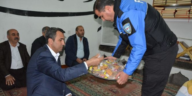 Siverek’te şehitler için mevlit okutuldu