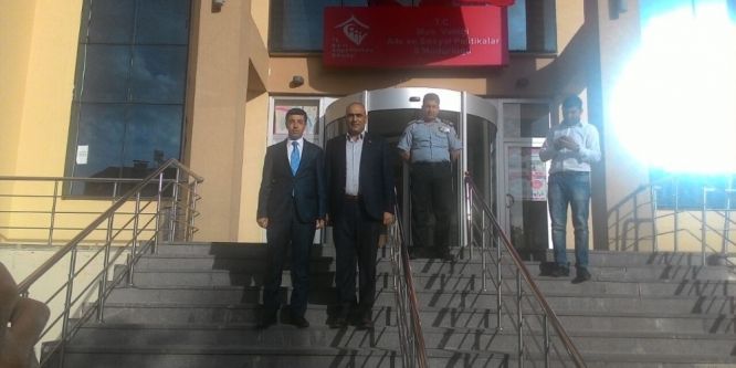 Kaymakam Kırlı’dan Müdür Aksoy’a ziyaret