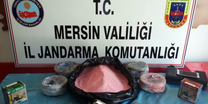 Mersin’de patlayıcı madde hırsızlığı
