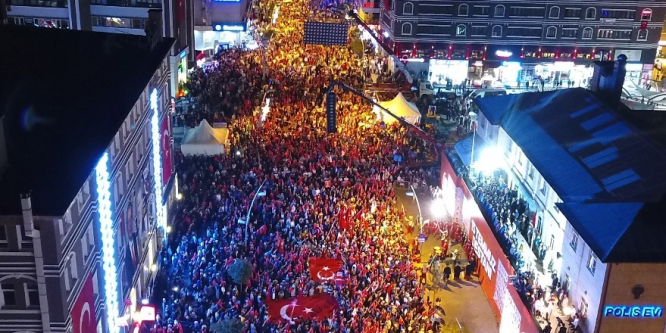Erzurum vatan nöbetinde yine destan yazdı