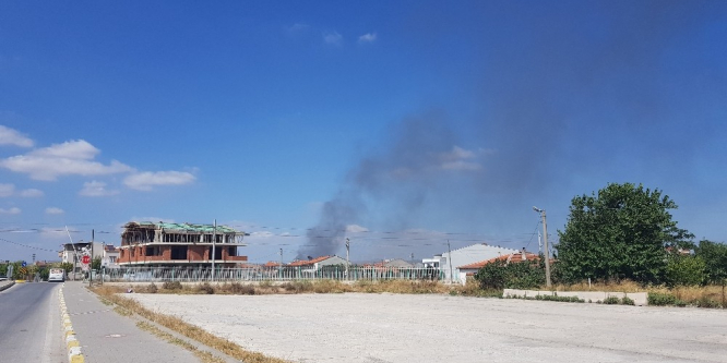 Onlarca araç küle döndü