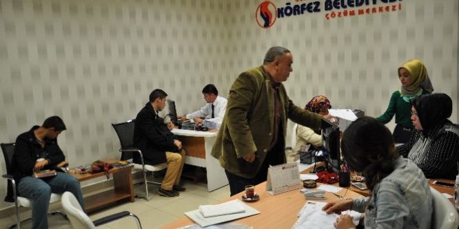 Körfez Belediyesi çözüm masası 2016 yılında bin 470 başvuruyu sonuçlandırdı