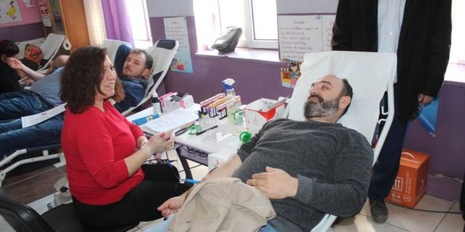 Domaniç’te kan bağışı kampanyası